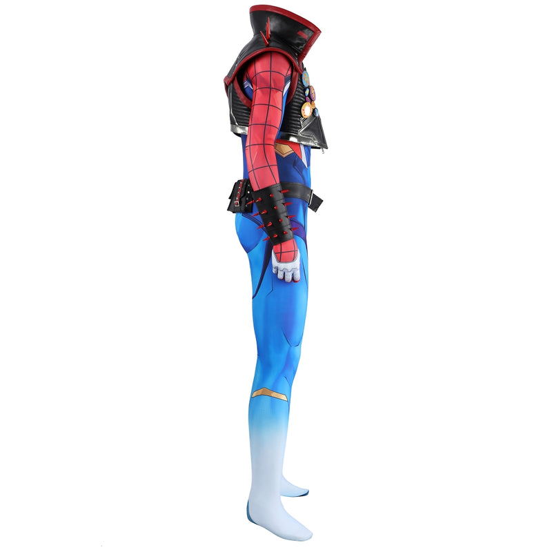 Marvel Rivals Spider-Man Punk 2099 Costume Jumpsuit Full Set