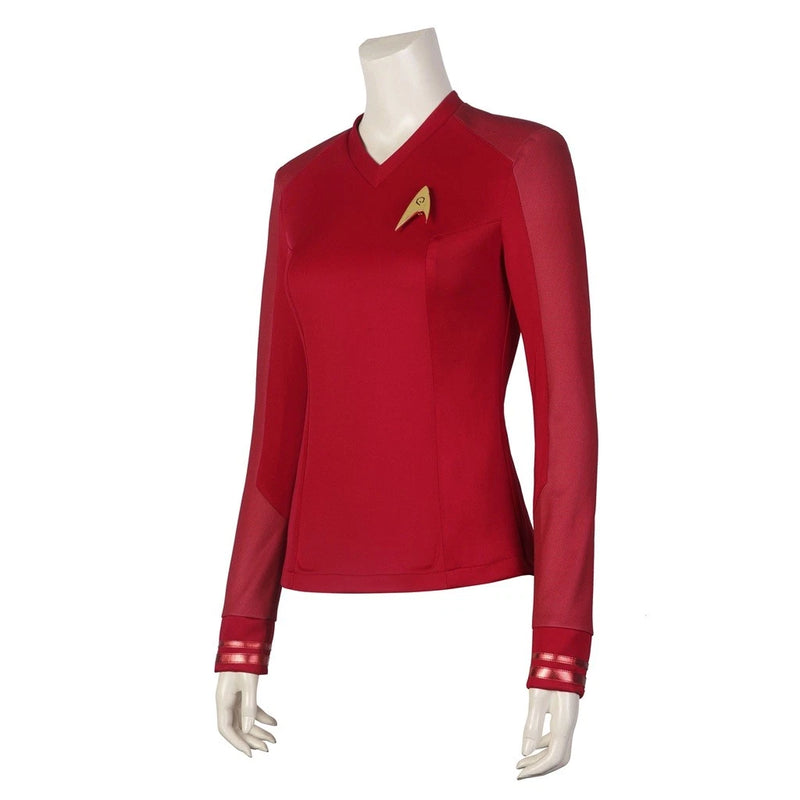 Star Trek Strange New Worlds Uniform Shirt Costume Men