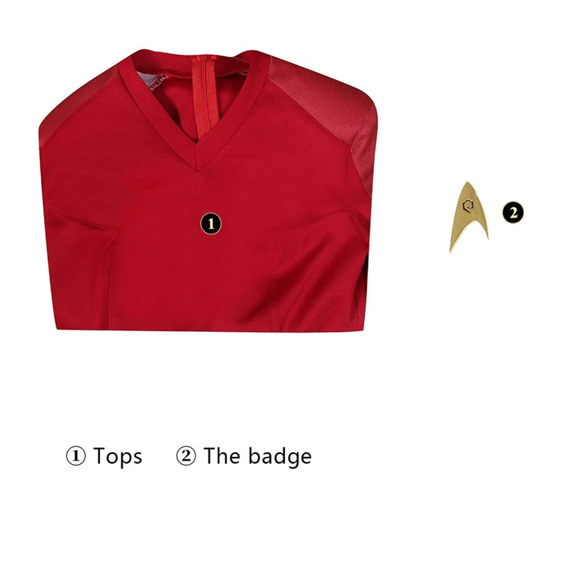 Star Trek Strange New Worlds Uniform Shirt Costume Men