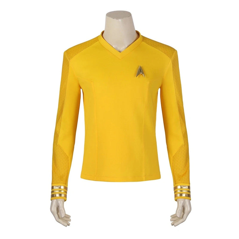 Star Trek Strange New Worlds Uniform Shirt Costume Men