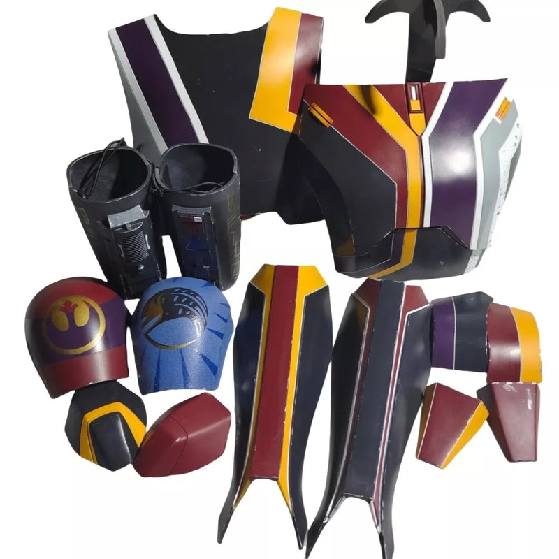 【10% off】Xcoser Star Wars: Ahsoka Sabine Wren Armors Helmet Set Cosplay Props