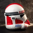 【New Arrival】Xcoser Star Wars Clone Shock Tooper Helmet Cosplay Prop Mask Resin Movie Replica