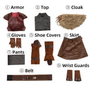 The Mandalorian S3 Armorer Costume With Helmet Outfit Party