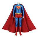 Superman Clark Kent Cosplay Jumpsuit Costume Adults Kids