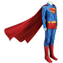 Superman Clark Kent Cosplay Jumpsuit Costume Adults Kids