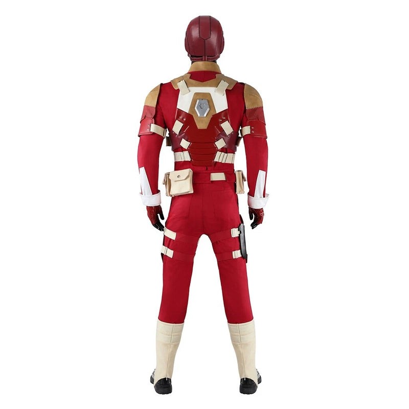 Thunderbolts Red Guardian Alexei Shostakov Jumpsuit Full Set