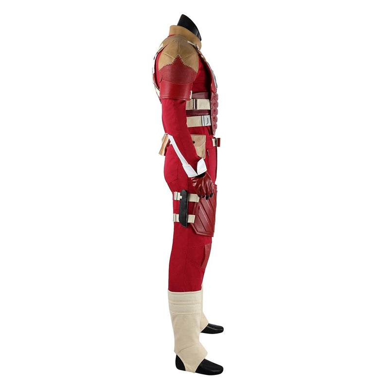 Thunderbolts Red Guardian Alexei Shostakov Jumpsuit Full Set