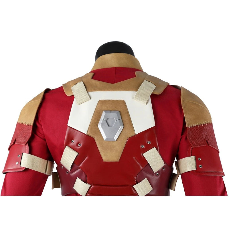 Thunderbolts Red Guardian Alexei Shostakov Jumpsuit Full Set