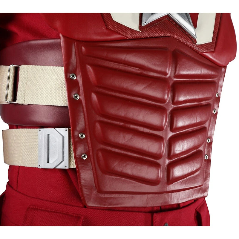 Thunderbolts Red Guardian Alexei Shostakov Jumpsuit Full Set