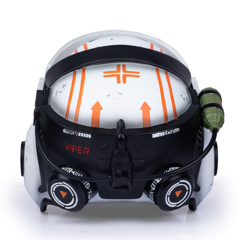 Titanfall 2 Viper Pilot Damaged Resin Helmet Props Halloween