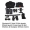 Daredevil: Born Again Season2 Matt Murdock Jumpsuit Mask Full Set