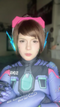 【New Arrival】Xcoser Overwatch2 D.Va Hana Song MEKA Cosplay Earphone - Official Licensed - TYPE-C Charge