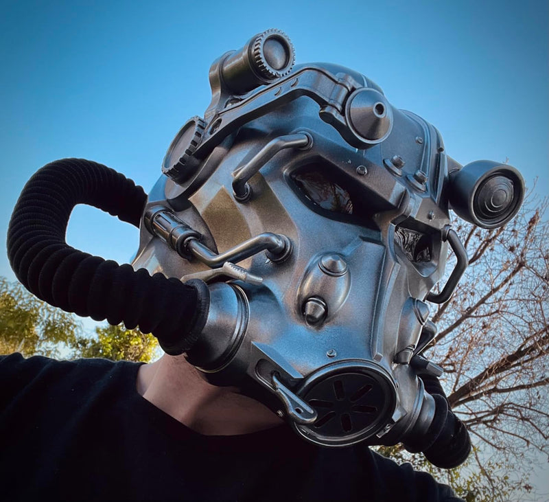 Fallout76 T-60 Power Armor Resin Helmet Prop Halloween Gift