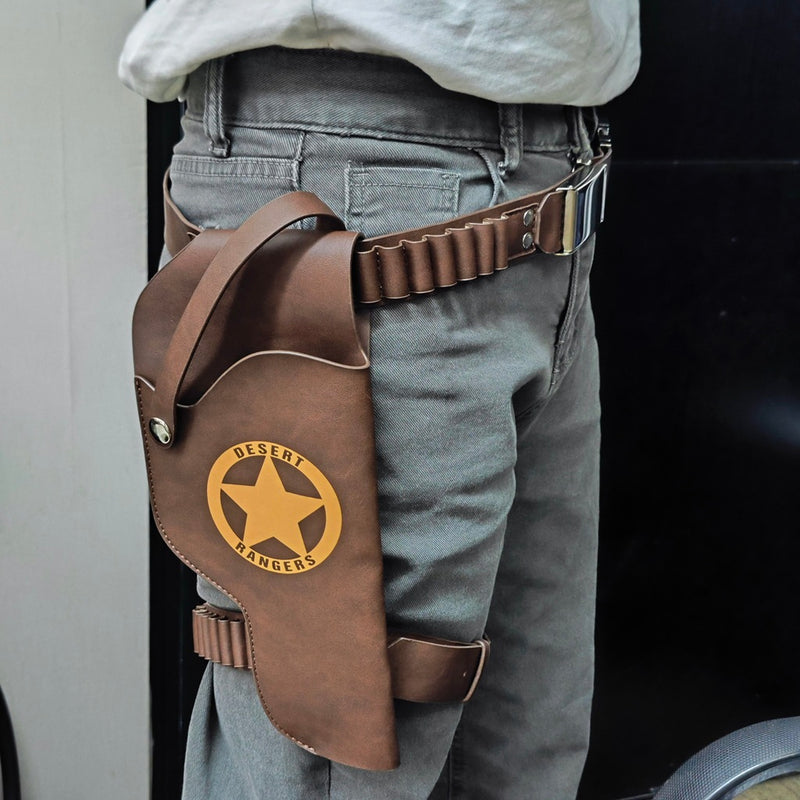 Game Fallout Vegas Belt Holste Props PU Leather Hallowen