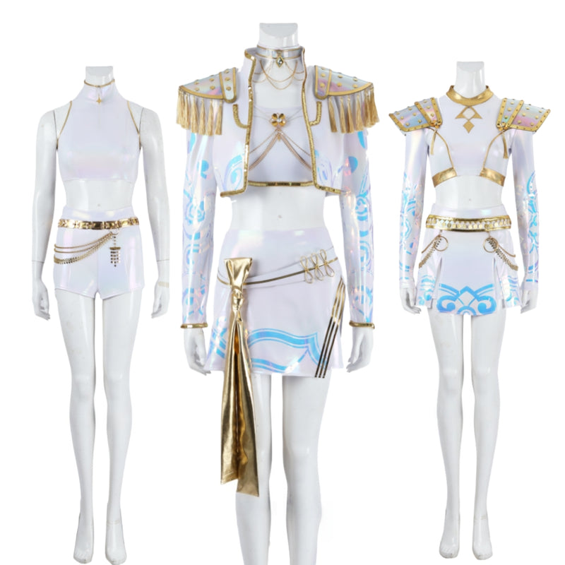 K-Pop Demon Hunters Rumi Mira Zoey Stage Costume Upgraded