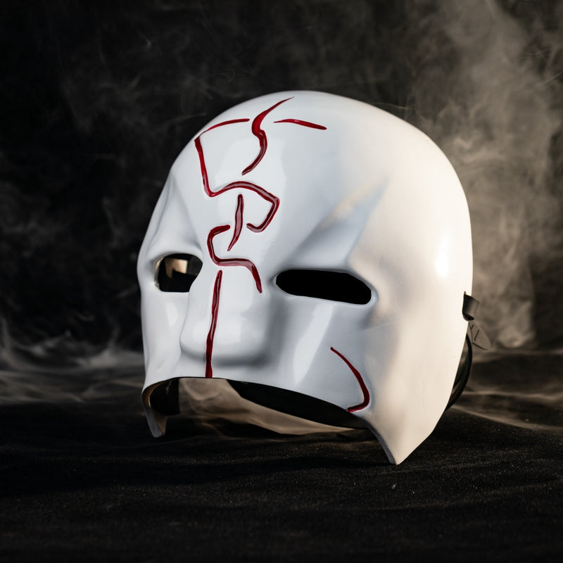 【5% off】Xcoser Rock Band Sleep Singer Mask Cosplay First Generation Half Face Replica