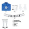 Xcoser The Fantastic Four: First Steps Mr. Fantastic Cosplay Bodysuit Full Set