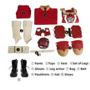 Thunderbolts Red Guardian Alexei Shostakov Jumpsuit Full Set