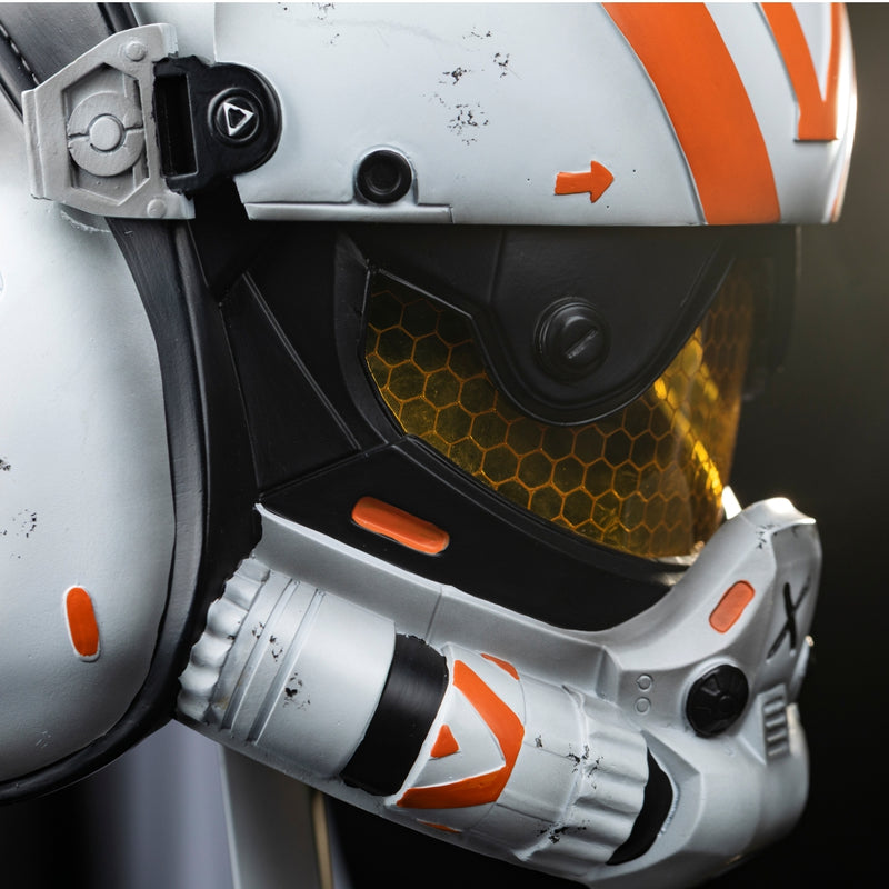 Titanfall 2 Viper Pilot Damaged Resin Helmet Props Halloween