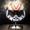 【New Arrival】Xcoser Titanfall 2 Viper Pilot Damage Helmet Cosplay Props Resin Replicas