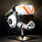 Titanfall 2 Viper Pilot Damaged Resin Helmet Props Halloween