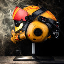Titanfall 2 Viper Valkyrie Damaged Resin Helmet Props Xmas