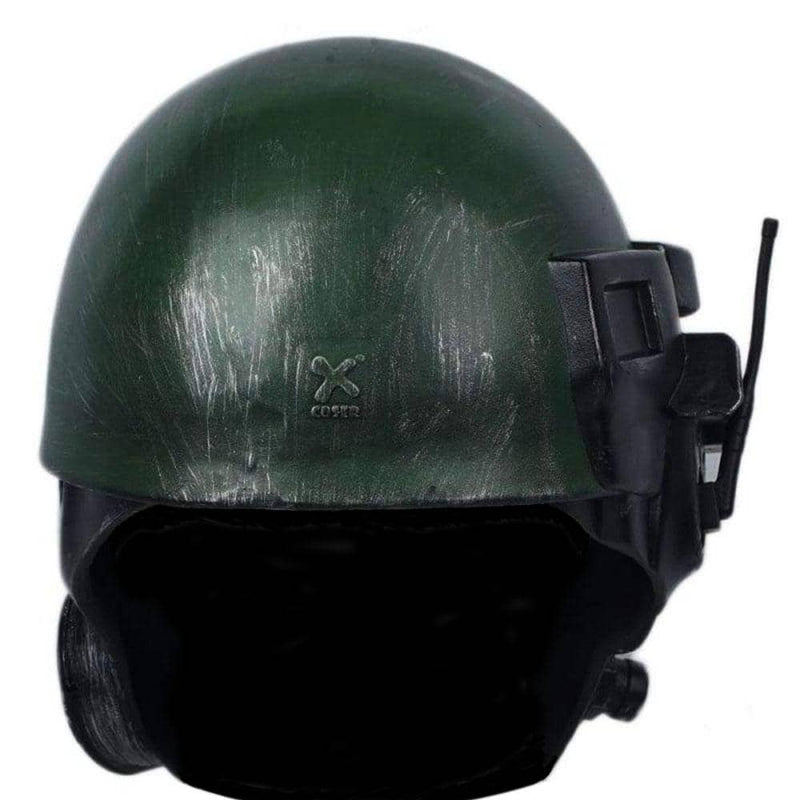 Fallout 4 NCR Veteran Ranger Riot Gear Helmet HelmetPainted- Xcoser International Costume Ltd.